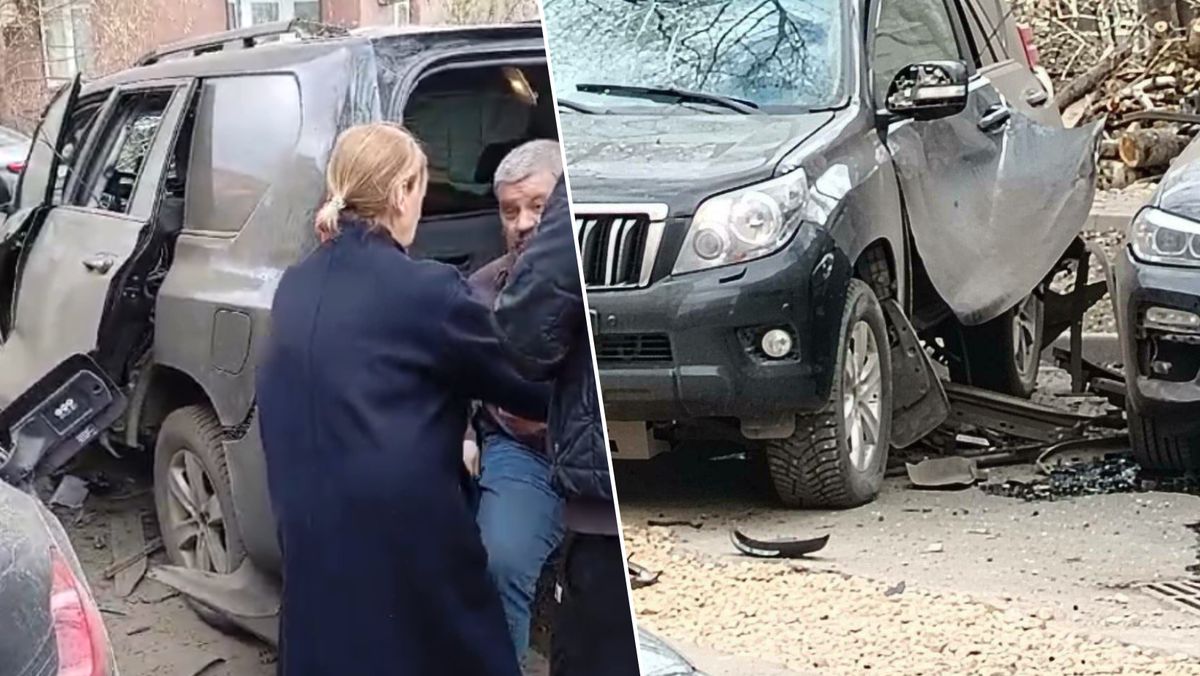 Zamach bombowy w Moskwie. Wysadzono samochód byłego oficera SBU