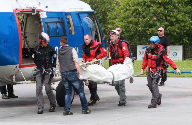 Wypadek w Zakopanem: Nie żyje turysta, który zaginął pod Rysami