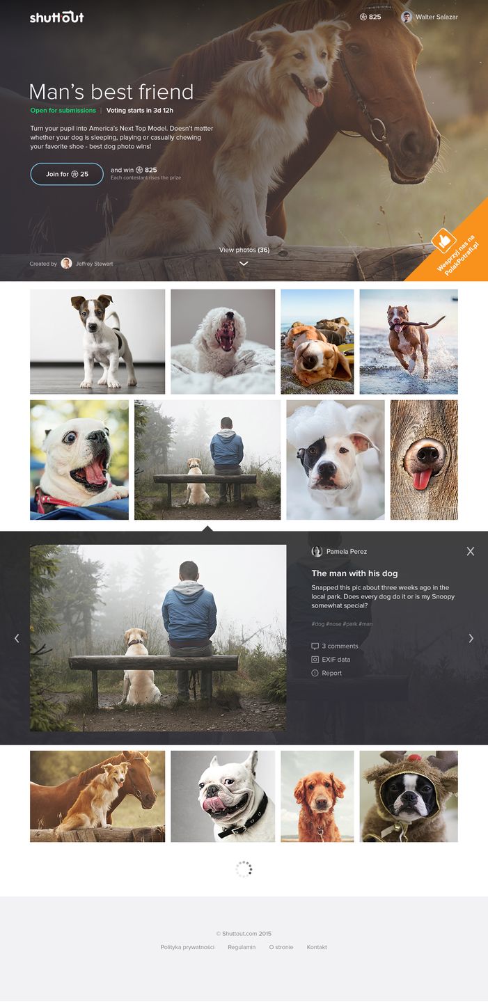 Shuttout - pieniądze zebrane, serwis do konkursów fotograficznych startuje 3