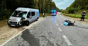 Dębogórze: Tragiczny wypadek motocyklistki. Kobieta zginęła po zderzeniu czołowym z busem