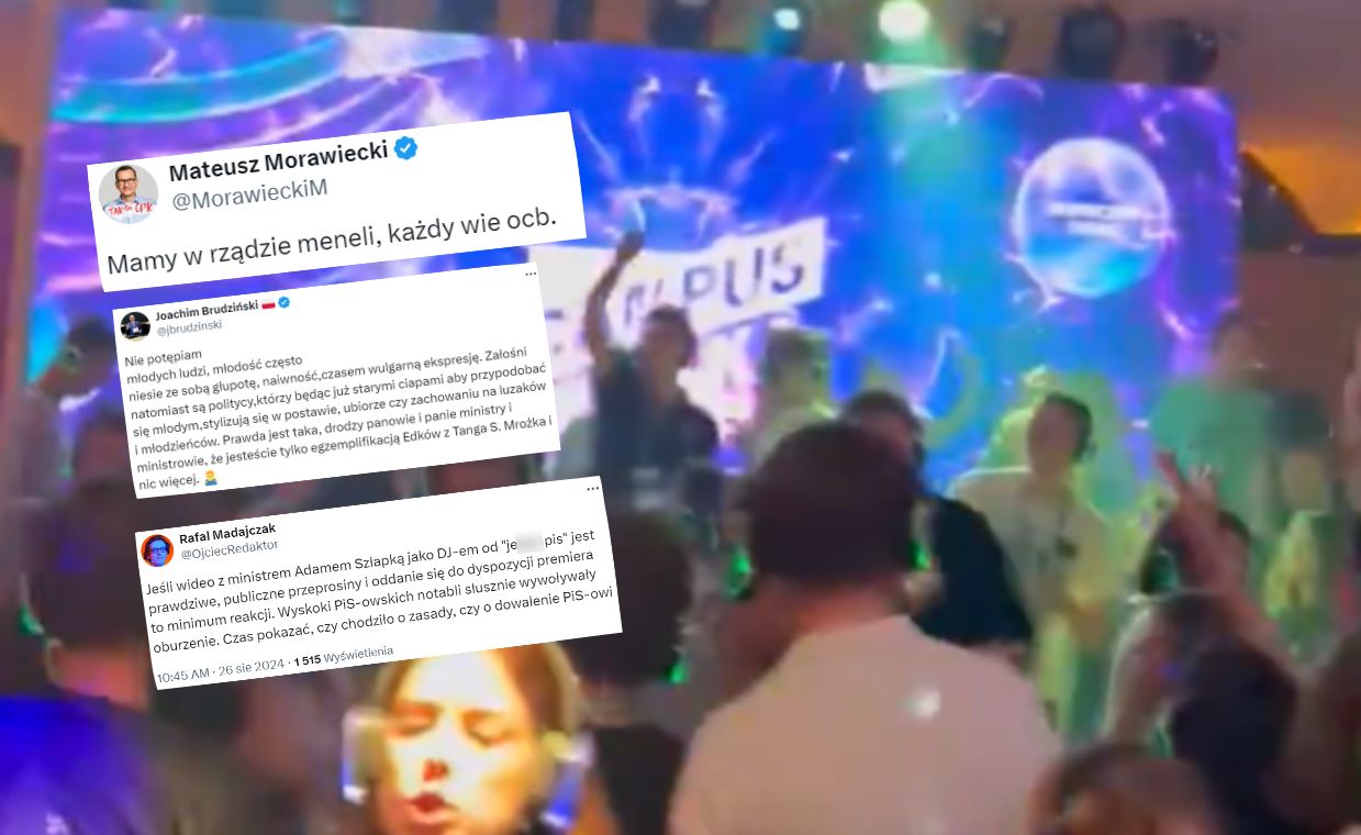 Oburzenie po imprezie na Campusie Polska Przyszłości. Fala komentarzy, Nitras reaguje