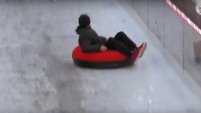 Trochę się cykali, ale było znakomicie. Żużlowcy na Zimowym Narodowym (wideo)