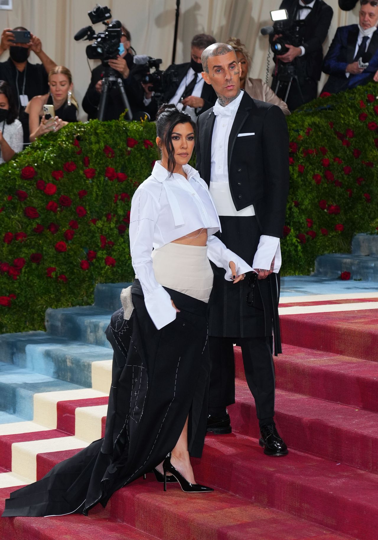 Kourtney Kardashian nie popisała się na Gali MET 