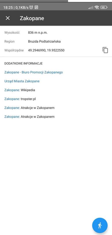 Mapa turystyczna