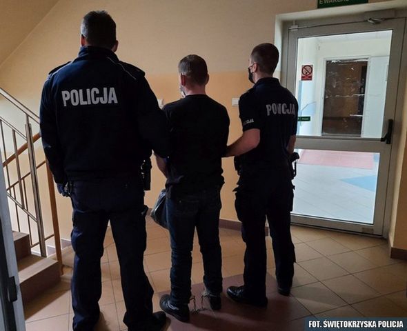23-letni poszukiwany zatrzymany przez ostrowieckich kryminalnych