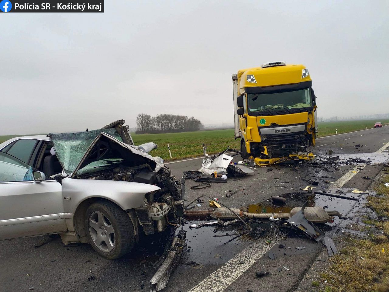 Moment wypadku zarejestrowała kamera