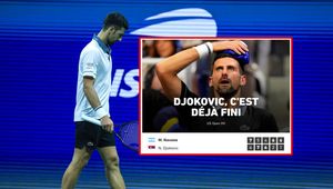"Czas wystawia rachunek". Głośno w mediach o porażce Novaka Djokovicia