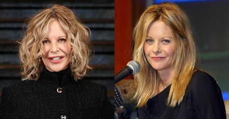 64-letnia Meg Ryan i jej podrasowane lico pozują na pokazie Chanel w nowojorskim metrze. Poznalibyście ją? (ZDJĘCIA)