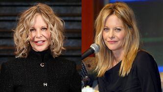 64-letnia Meg Ryan i jej podrasowane lico pozują na pokazie Chanel w nowojorskim metrze. Poznalibyście ją? (ZDJĘCIA)