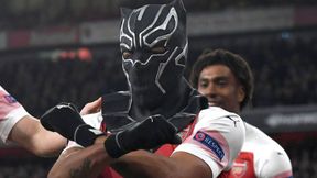 Liga Europy: Aubameyang stał się Czarną Panterą. Znów założył maskę