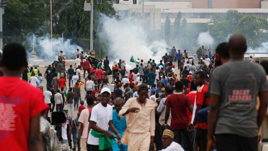 Protesty w Nigerii