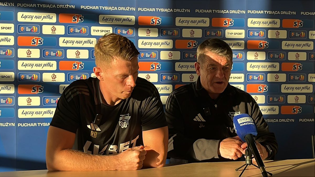 WP SportoweFakty / Tomasz Galiński / Na zdjęciu: Radosław Bella i John Carver