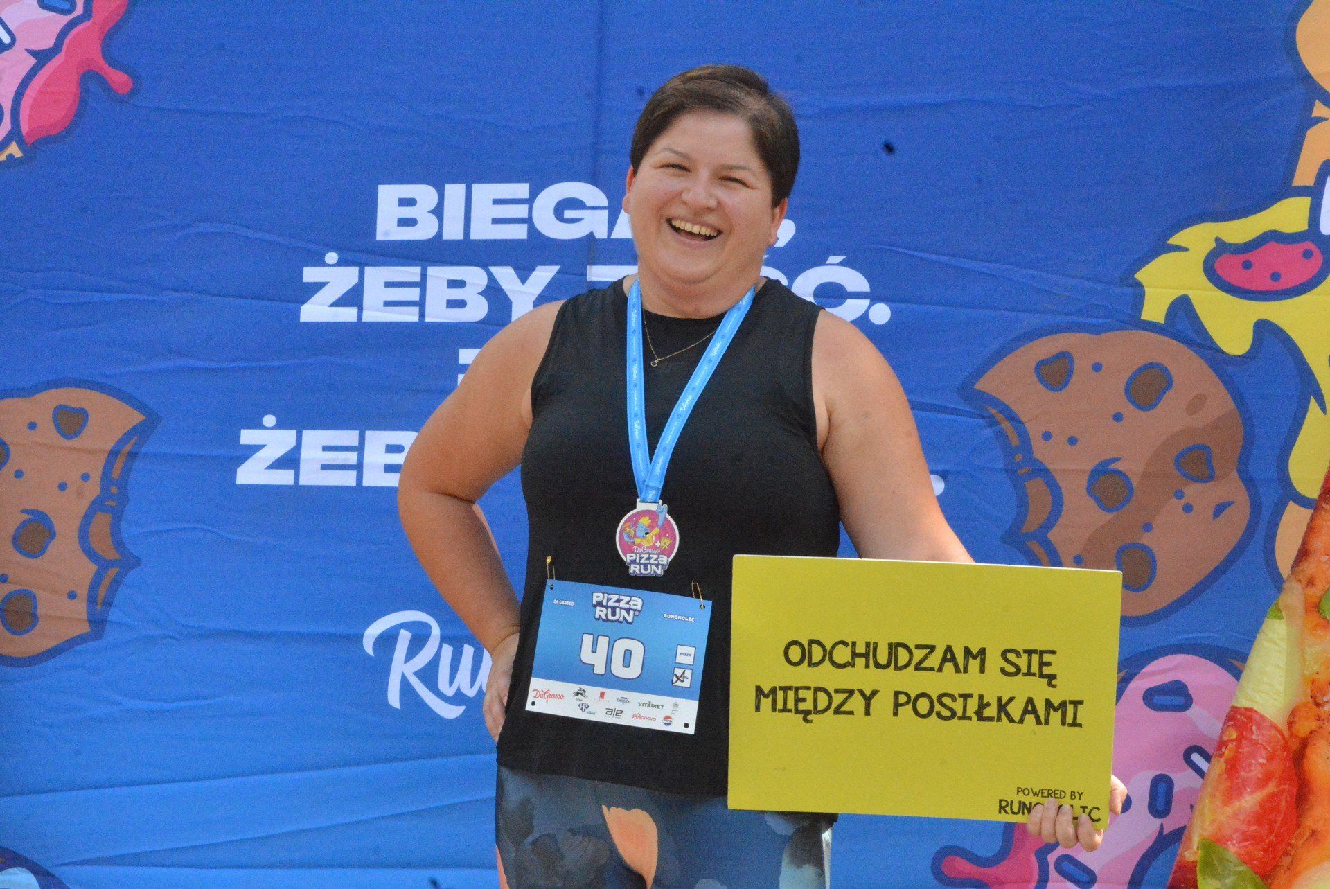 pizza run - park poniatowskiego