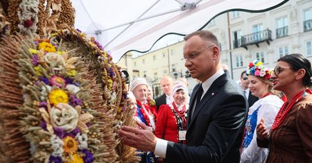 Komentarze po dożynkach z udziałem Dudy. Jest reakcja z Pałacu