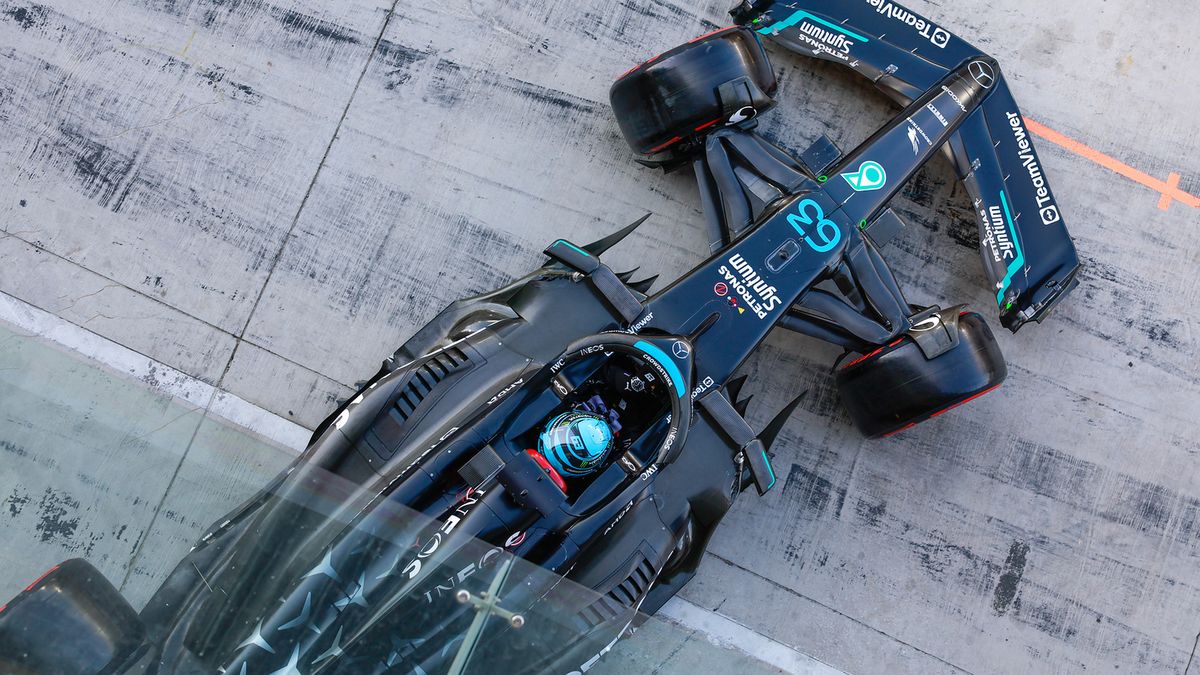 Materiały prasowe / Mercedes / Na zdjęciu: George Russell