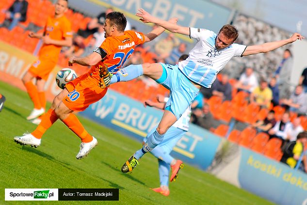 Stomil Olsztyn przegrał poprzedni mecz aż 0:3 w Niecieczy