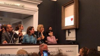 Dzieło pocięte podczas aukcji. Sotheby's poinformował o decyzji zwycięzcy transakcji