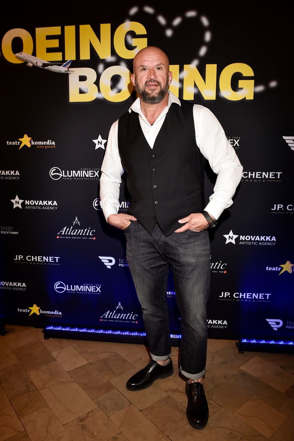 Tomasz Oświeciński - premiera Boeing Boeing