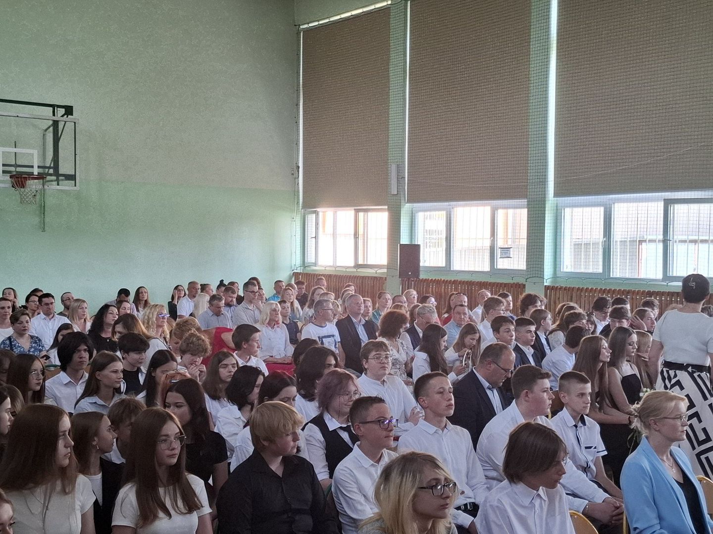 Uroczyste zakończenie klas ósmych w Szkole Podstawowej nr 5