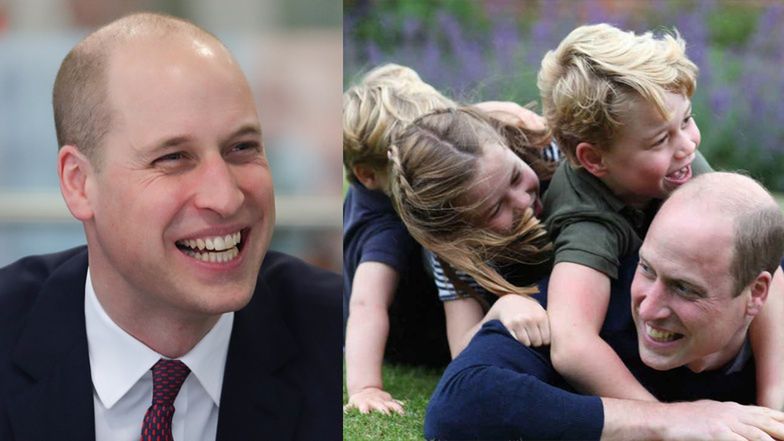 Książę William z dziećmi