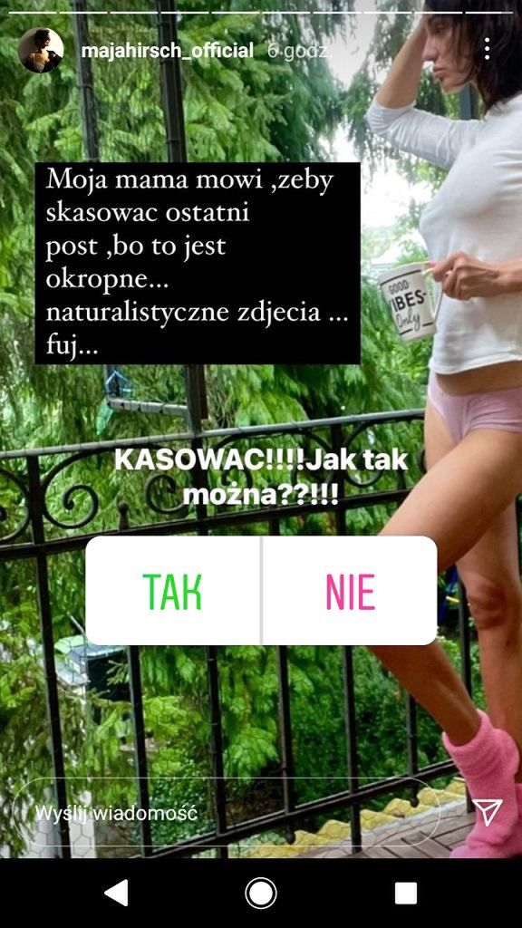 Instastories Maii Hirsch
