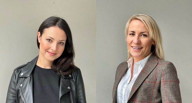 Zuzanna Michalska i Dominika Tomczyk w Under Ski Tower