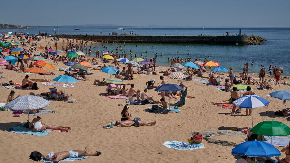 Plaża w portugalskim Estoril