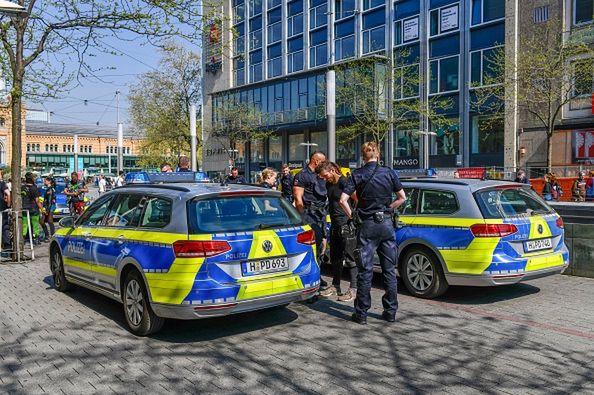 Policja w Niemczech (zdjęcie ilustracyjne)