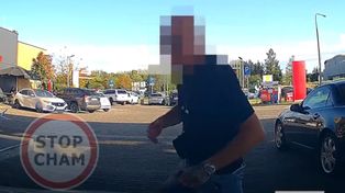 Jechał jak szalony. A potem takie sceny. "Wysiądę i ci szczękę złamię"