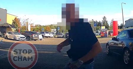 Jechał jak szalony. A potem takie sceny. "Wysiądę i ci szczękę złamię"