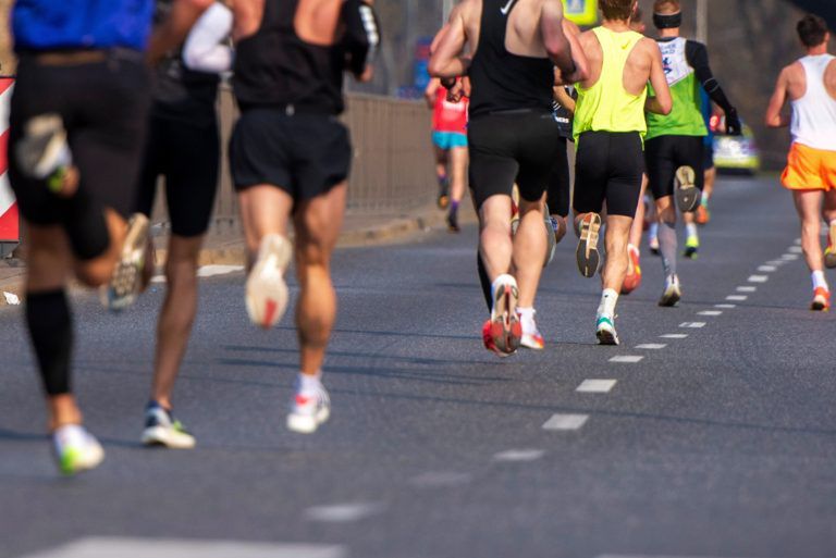 Rembertów: Biegacze na Olszynce Grochowskiej