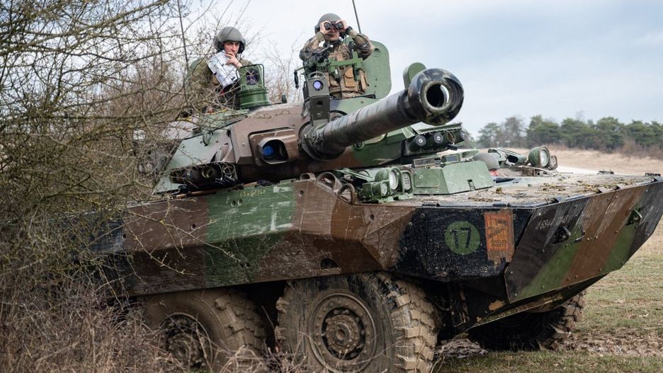AMX-10RC - na zdjęciu pojazd w służbie francuskiej