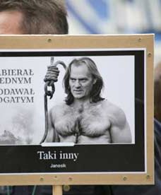 Tusk - taki inny Janosik