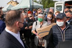 Wybory prezydenckie 2020. Andrzej Duda w Garwolinie. Zabrał głos ws. podwyżki cen śmieci