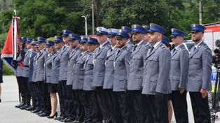 Bobowa: Powiatowe Święto Policji. Odznaczenia i awanse