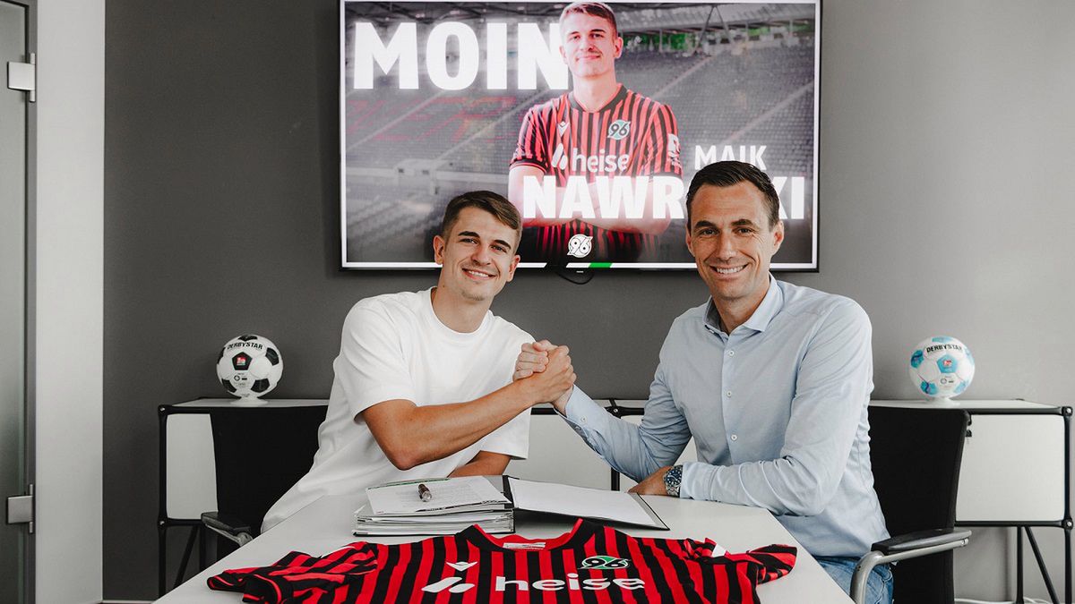 Materiały prasowe / Hannover 96 / Na zdjęciu: Maik Nawrocki