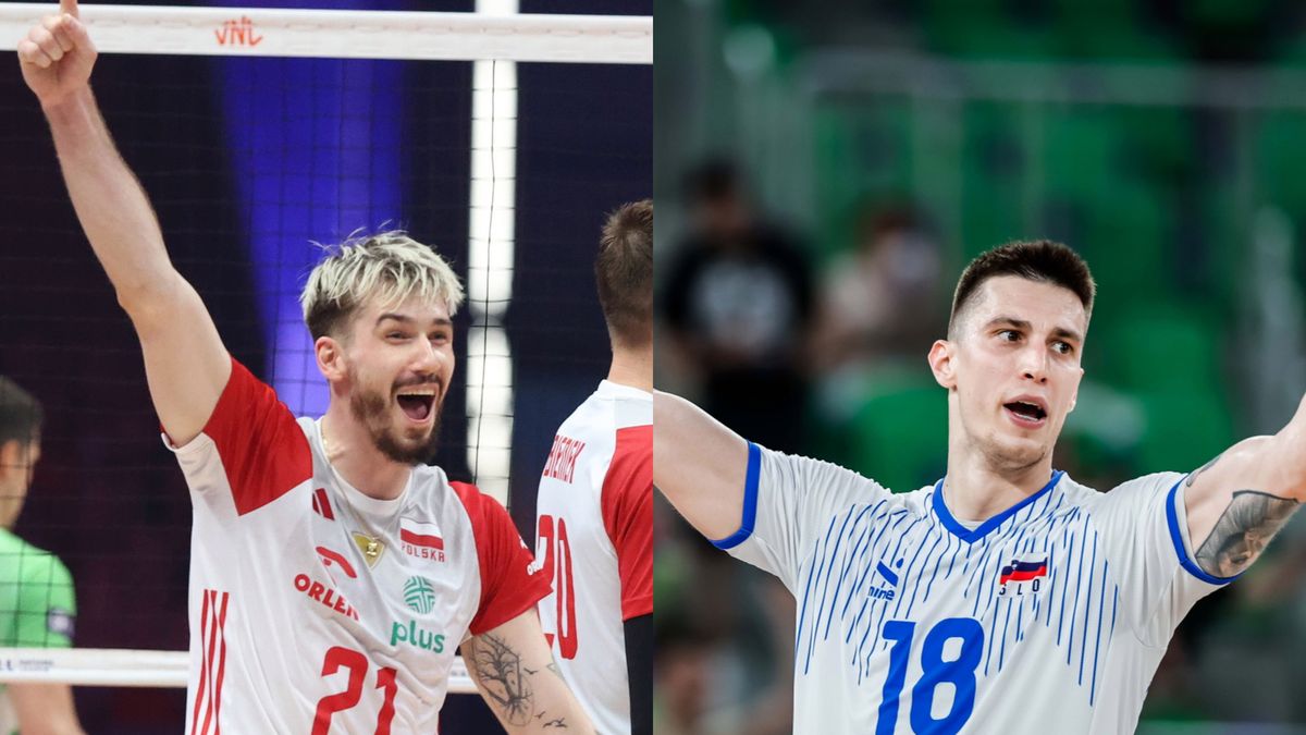 Zdjęcie okładkowe artykułu: PAP / Marian Zubrzycki oraz Mateirały prasowe/Volleyball World / Na zdjęciu: Tomasz Fornal i Klemen Cebulj
