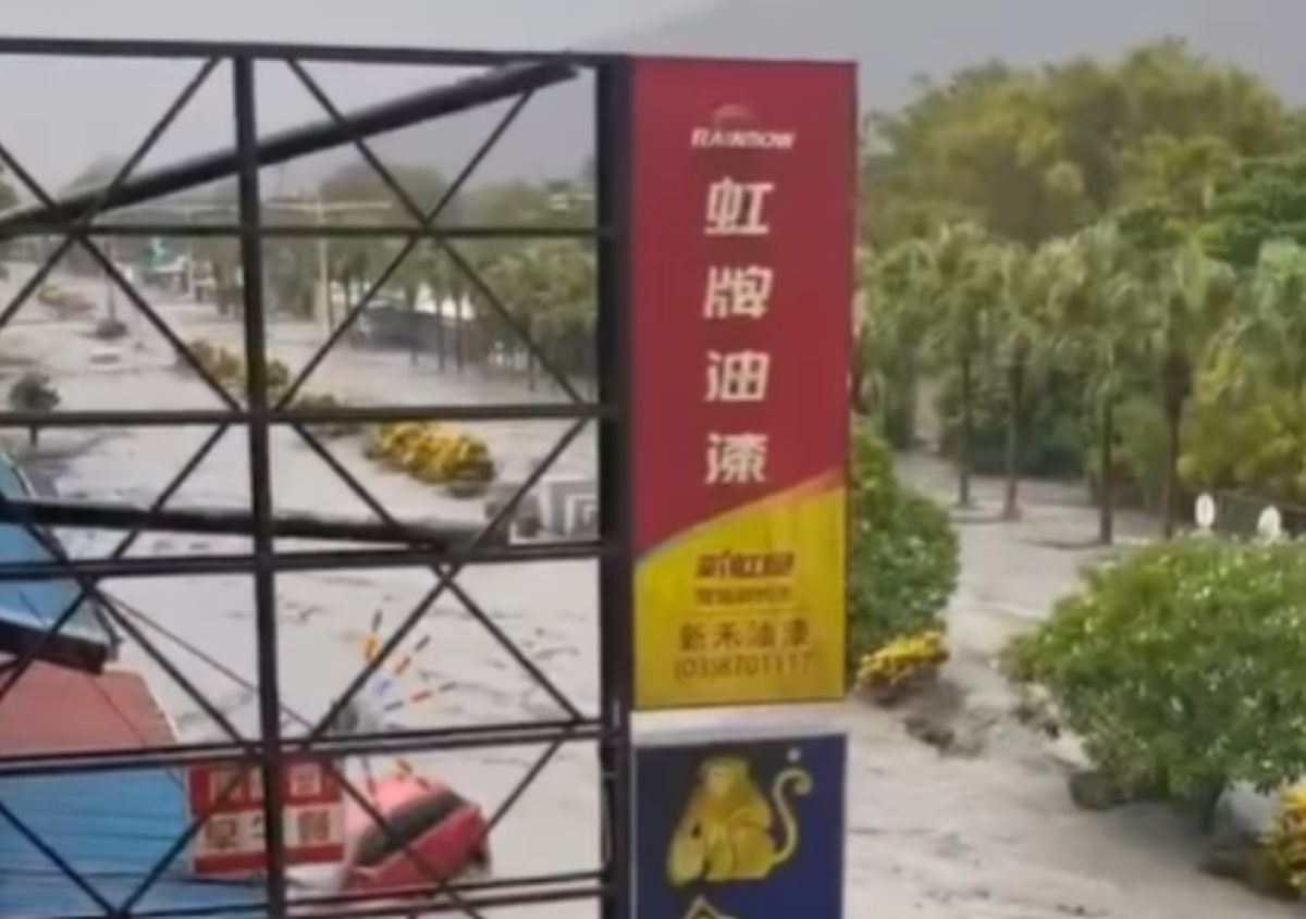 Przerwana zapora w Tajwanie. Supertajfun zbiera tragiczne żniwo