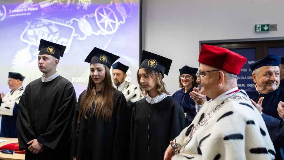 Inauguracja roku akademickiego w Wyższej Szkole Gospodarki w Bydgoszczy miała bardzo uroczystą oprawę.