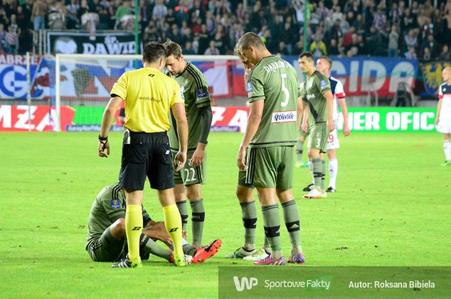 Maciej Dąbrowski w środę zadebiutował w Legii