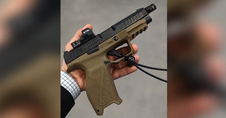 Kielce: MPS Full Size THR. Nowy polski pistolet zadebiutował na MSPO 2026