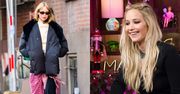 Jennifer Lawrence dyktuje zimowe trendy, krążąc po mieście w "spódnicy" zrobionej z... szalika. Ma fantazję? (FOTO)