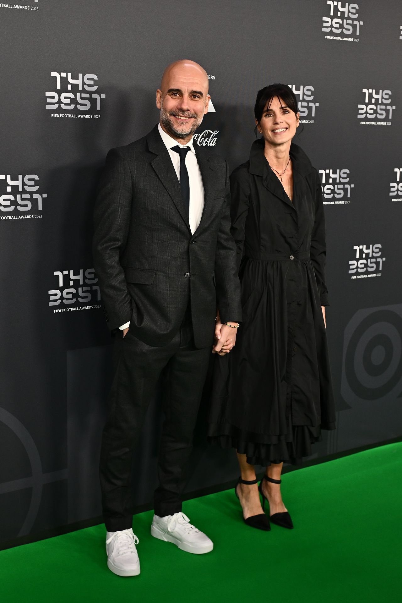 Pep Guardiola und Cristina Serra