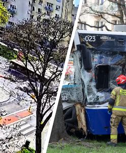 Tak wyglądał wypadek autobusu w Krakowie. Jest nagranie