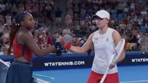 Szukają problemu na siłę? Piszą o reakcji po Świątek - Gauff