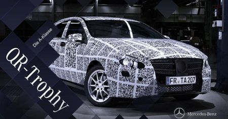 Mercedes Klasy A - teaser przed Genewą [wideo]