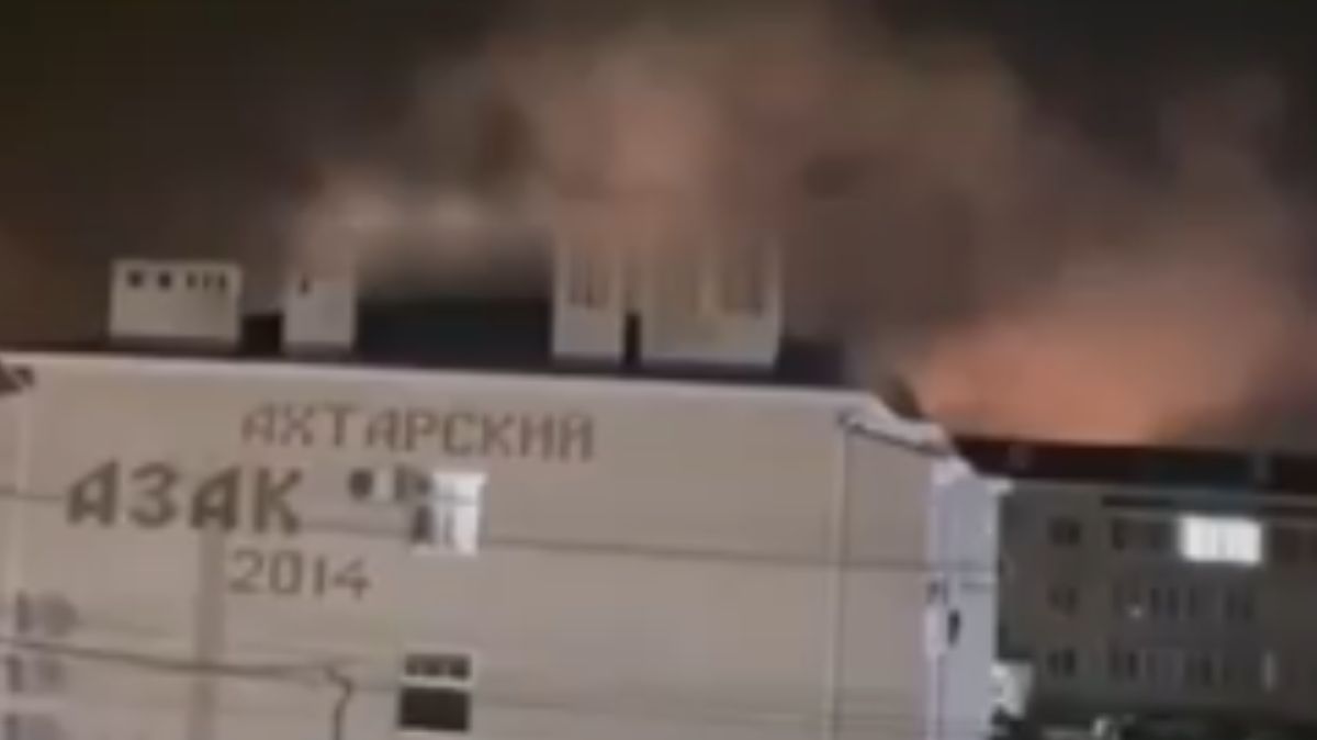 Atak Ukraińców na lotnisko w Rosji