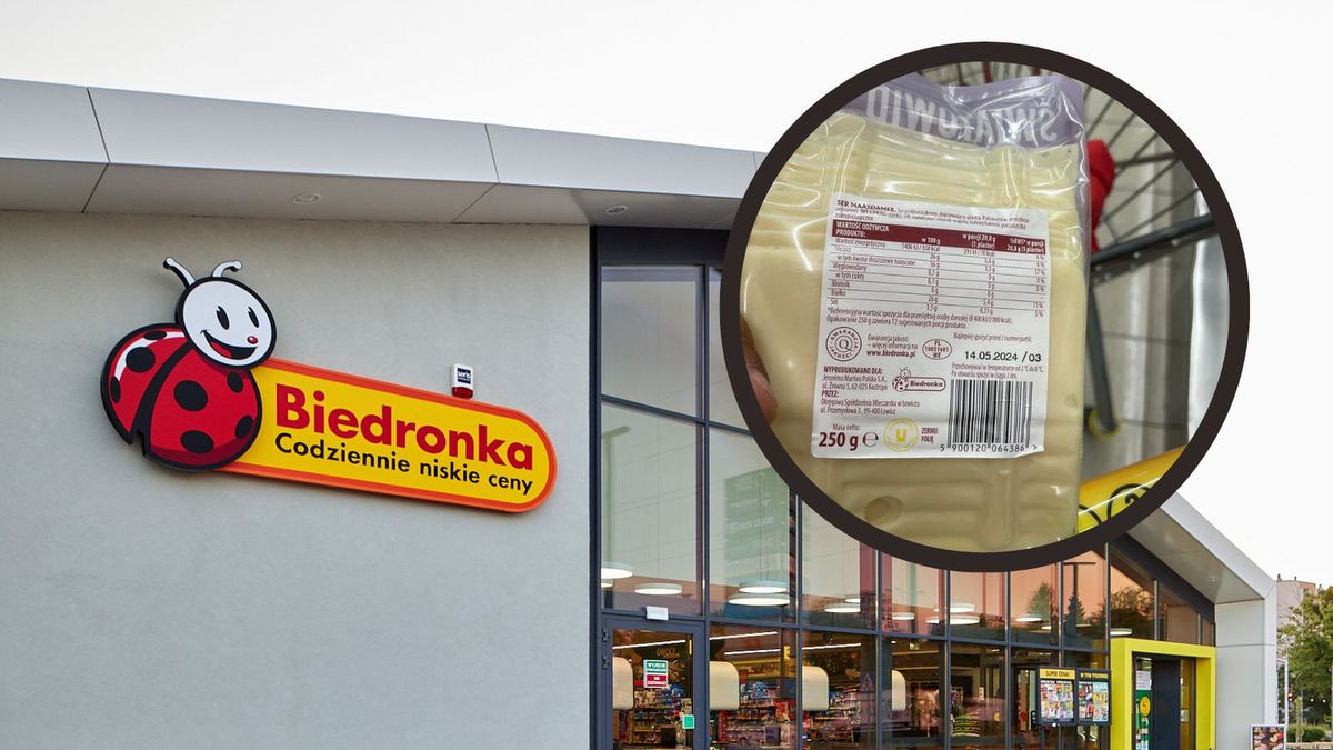 Ser 46 dni po terminie spożycia. Biedronka odpowiada