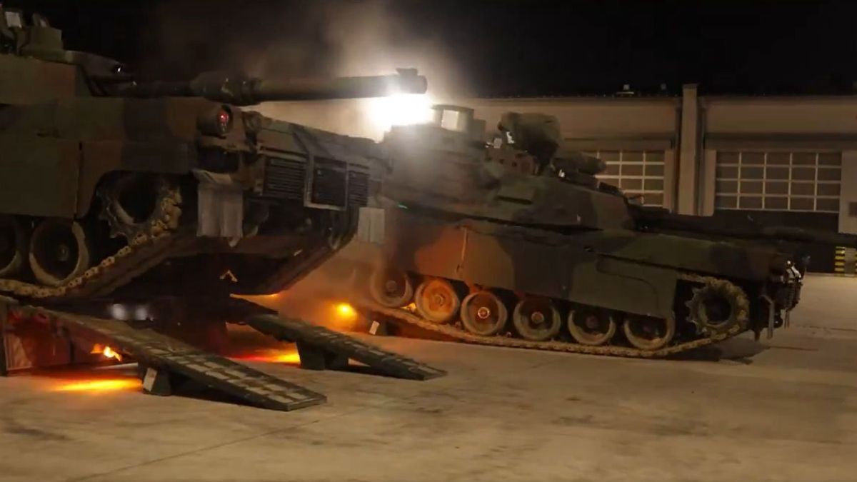 Abramsy w 1. Warszawskiej Brygadzie Pancernej