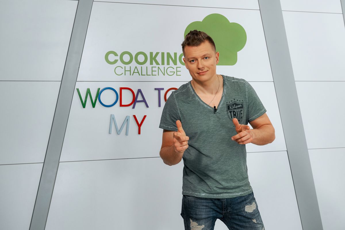Rafał Brzozowski z ważnym przesłaniem w kuchni Cooking Challenge!